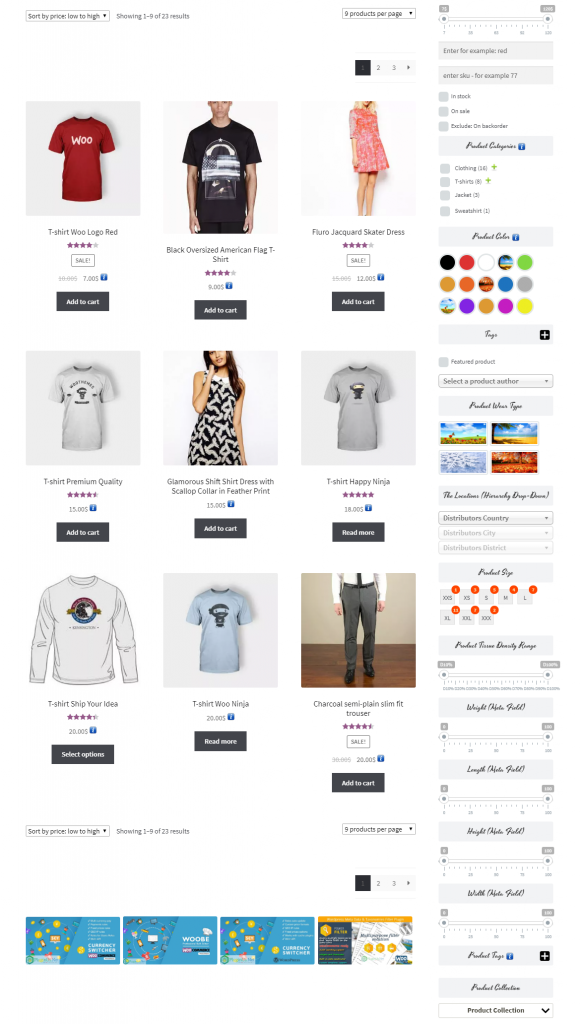 WooCommerce 검색 플러그인