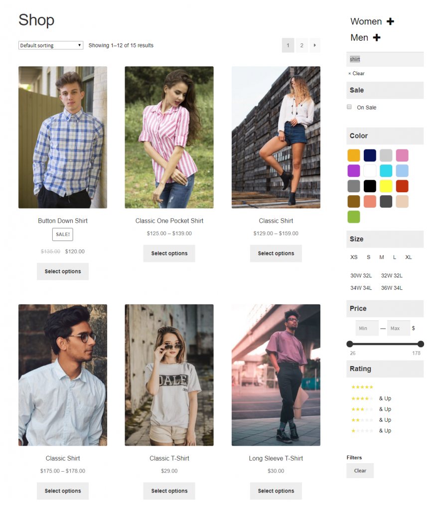 최고의 WooCommerce 검색 플러그인