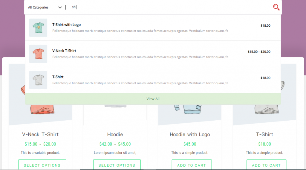 WooCommerce 검색 플러그인