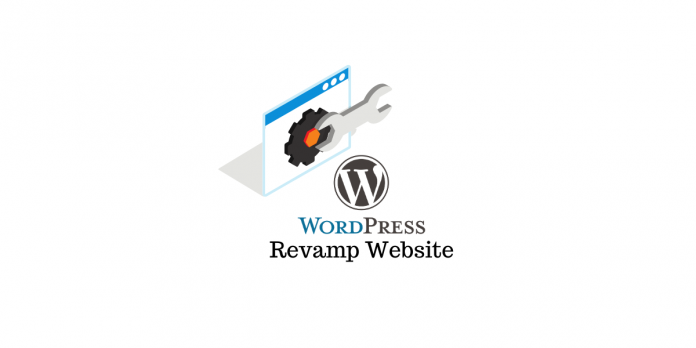 Renovar el sitio web de WordPress