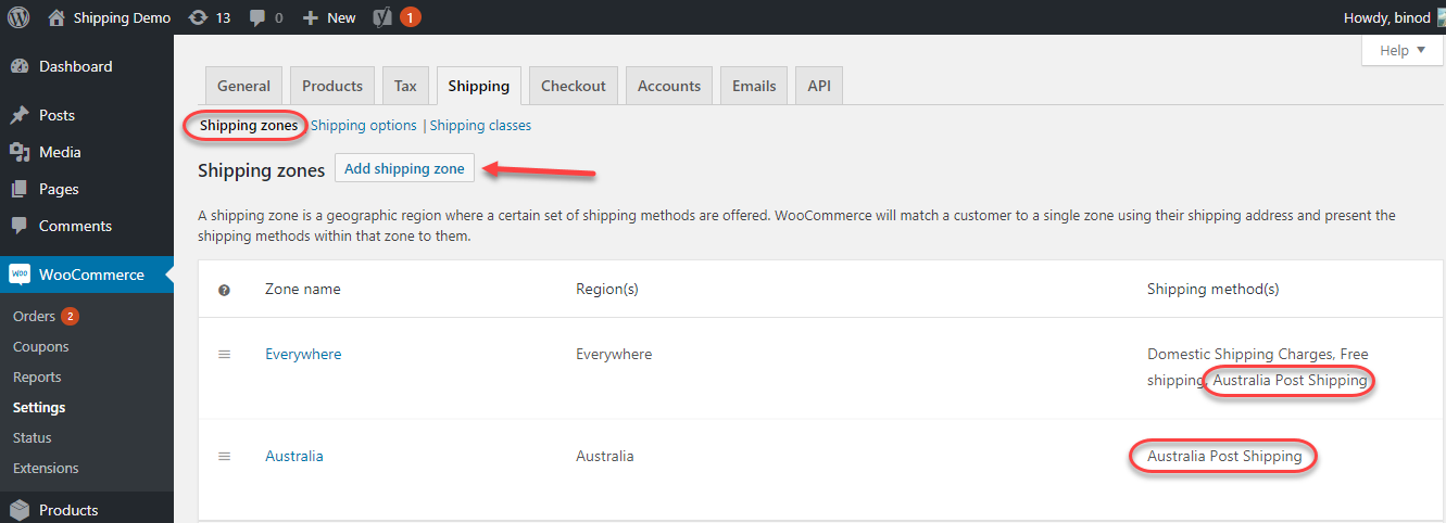 Plugin ELEX WooCommerce Australia per la spedizione postale