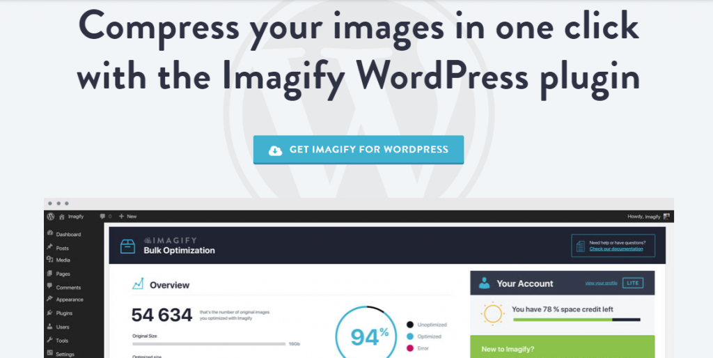 Otimizar a imagem do produto WooCommerce