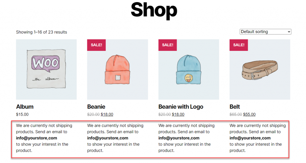 Aktifkan Mode Katalog WooCommerce