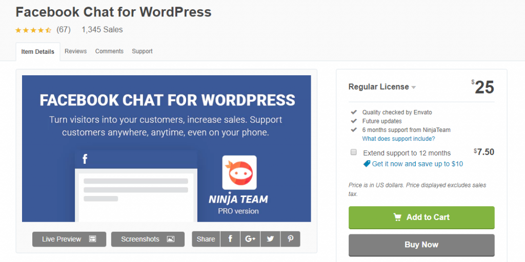 WordPress 实时聊天插件
