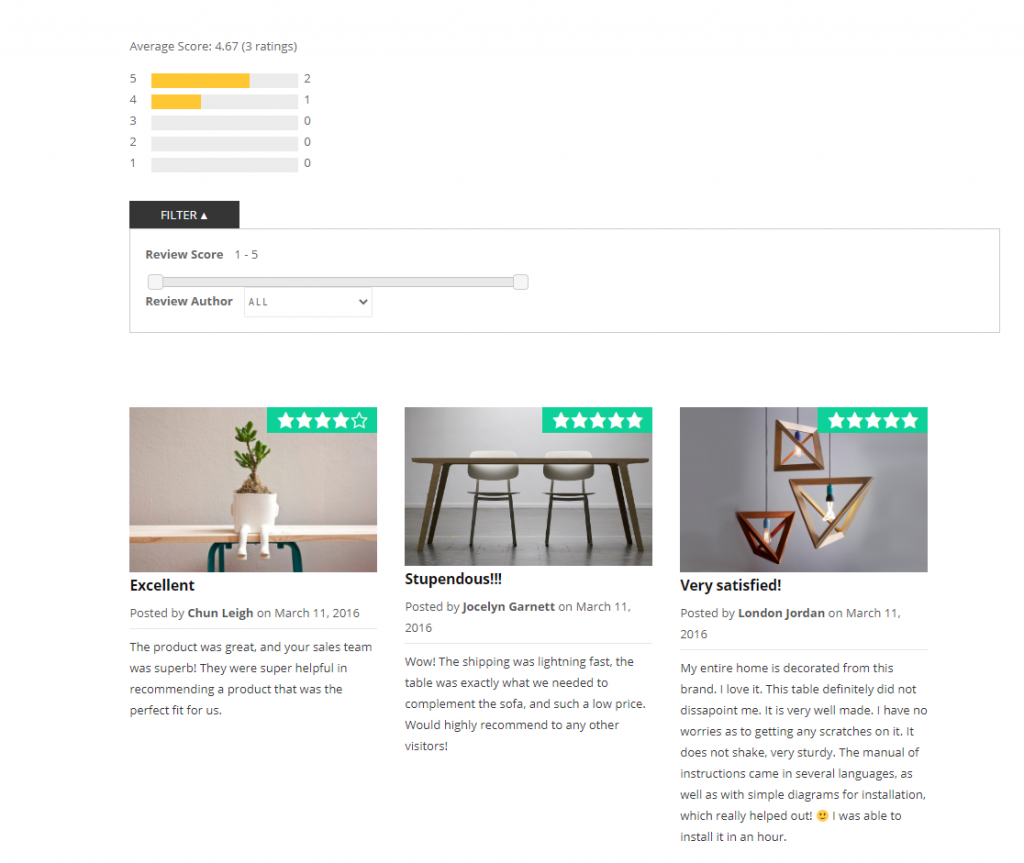 WooCommerce 评论插件