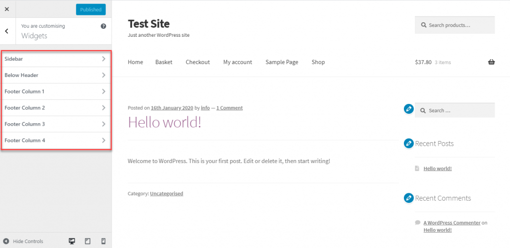 WordPressテーマをインストールして設定する