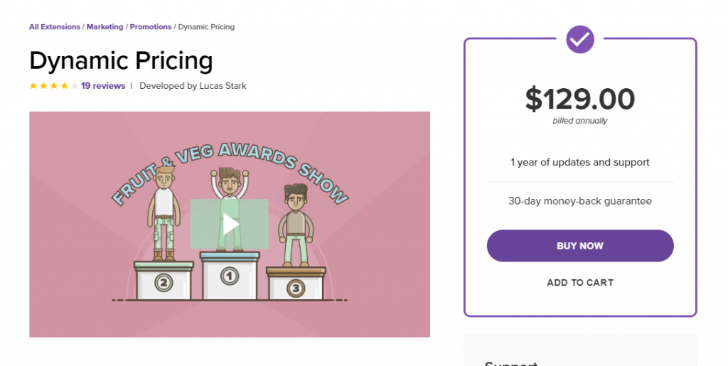 Плагин динамического ценообразования WooCommerce