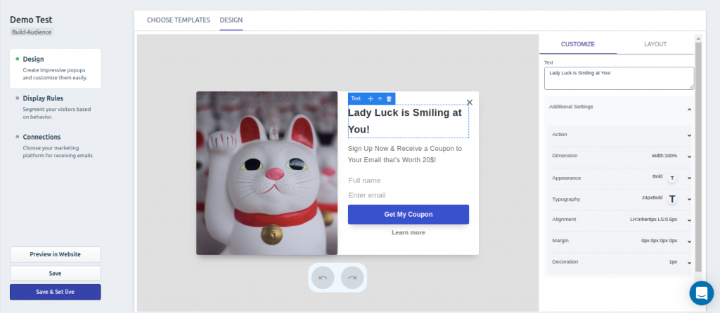 ปลั๊กอิน WordPress ป๊อปอัป
