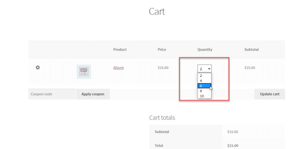 Pluginuri WooCommerce pentru a seta cantitatea minimă și maximă