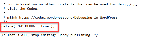 Schermo bianco della morte di WordPress