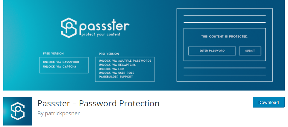 Passwort Schützen Sie WordPress-Inhalte
