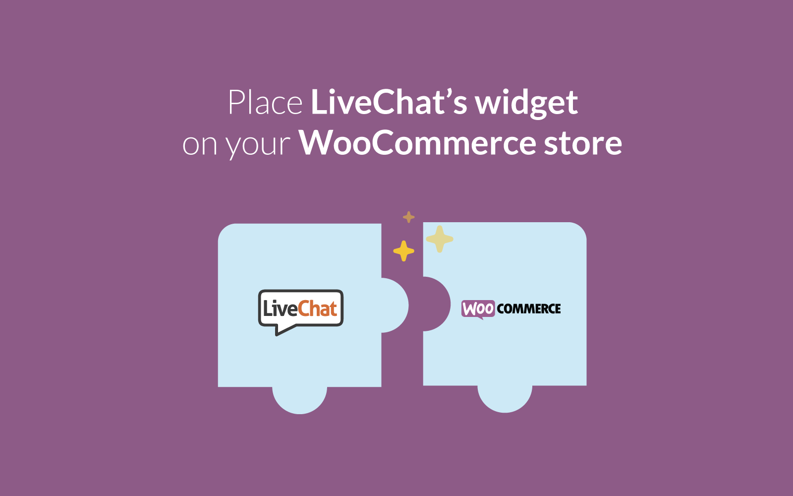 WooCommerce LiveChat entegrasyonunun ekran görüntüsü