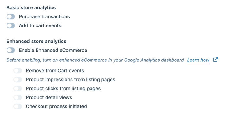 Плагины Google Analytics для WooCommerce