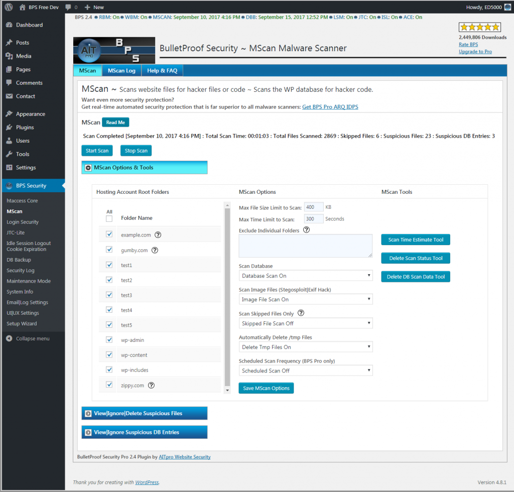 Plugin di sicurezza WooCommerce