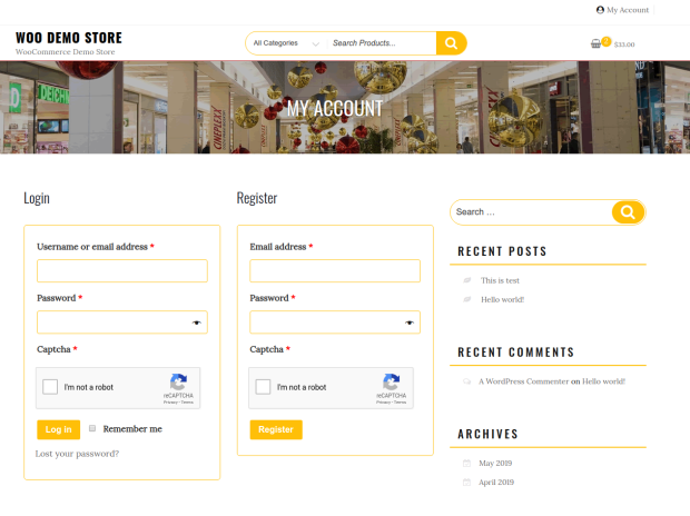 Plugin di sicurezza WooCommerce