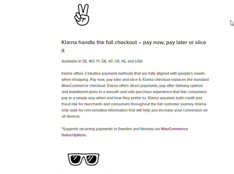 Klarna offre une portée améliorée pour les conversions sur votre boutique avec plusieurs stratégies de paiement