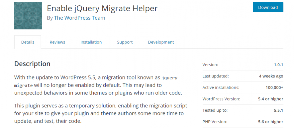 WordPress 5.5