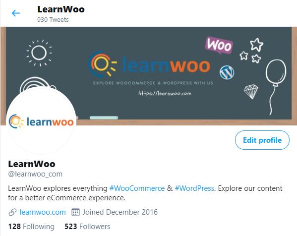 WordPress WooCommerce için Twitter Hesapları