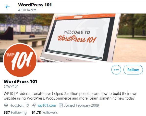 WordPress WooCommerce için Twitter Hesapları