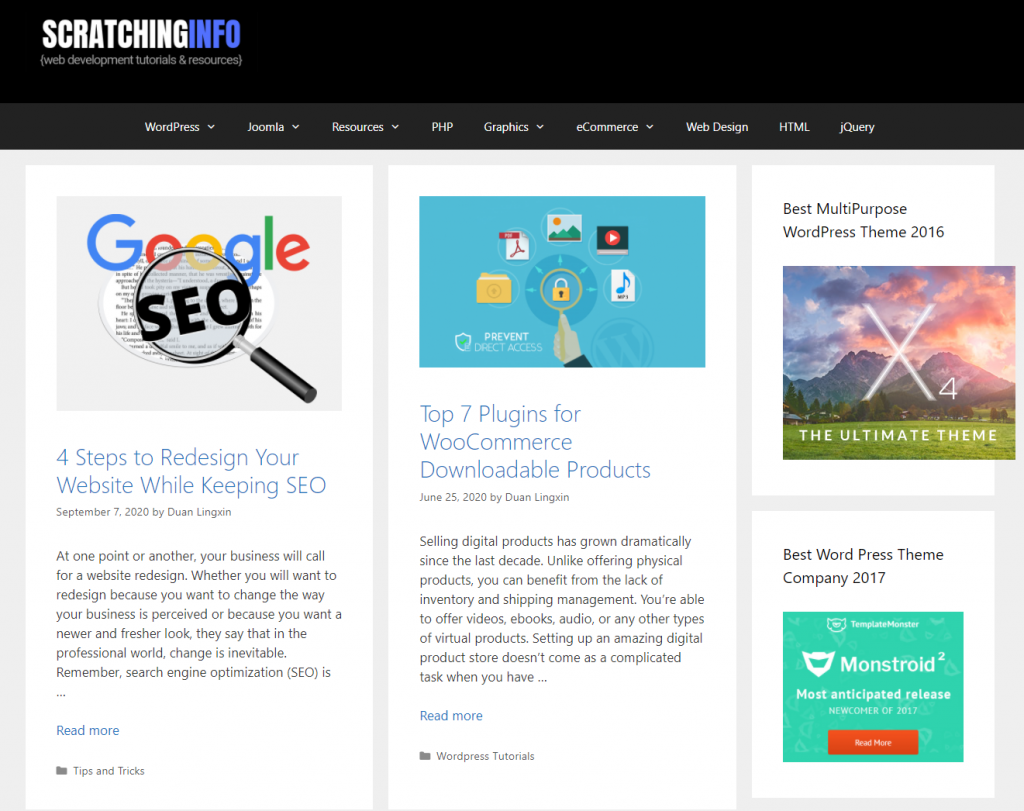 Blogs de WordPress
