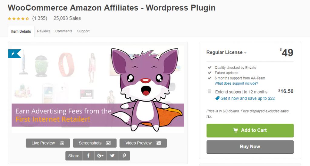 WZone WooCommerce Amazon Affiliates Plugin