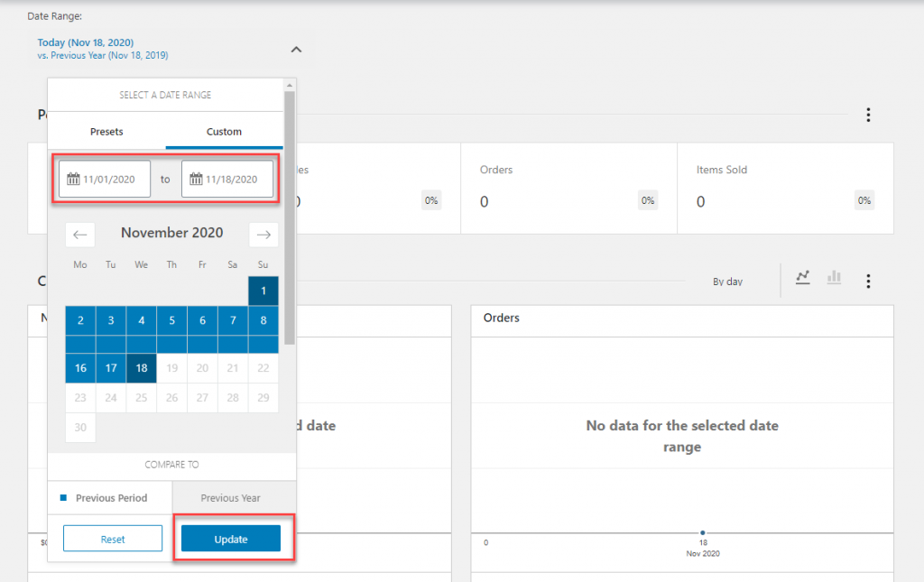 Analyse WooCommerce