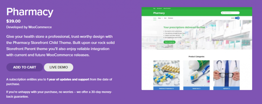 meilleurs thèmes enfants WooCommerce Storefront