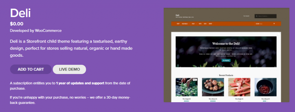 meilleurs thèmes enfants WooCommerce Storefront