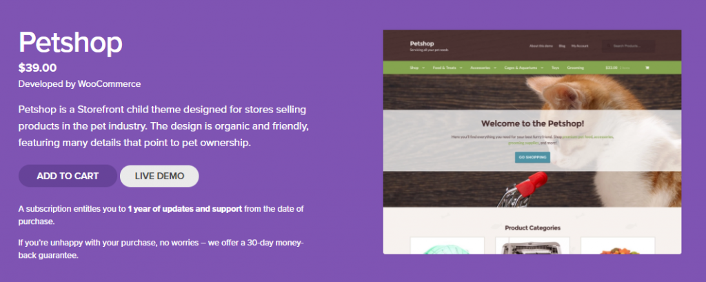 meilleurs thèmes enfants WooCommerce Storefront