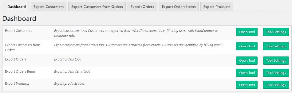أمر WooCommerce للاستيراد والتصدير