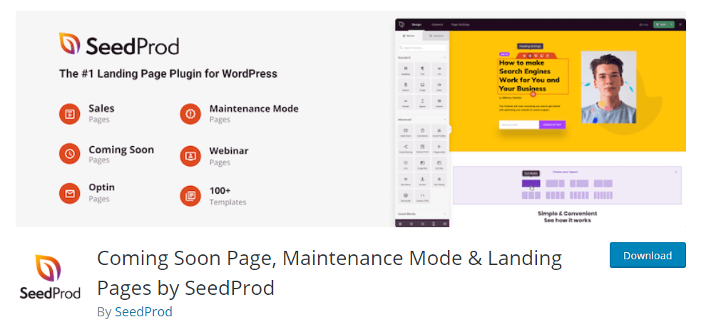Complementos del modo de mantenimiento de WordPress