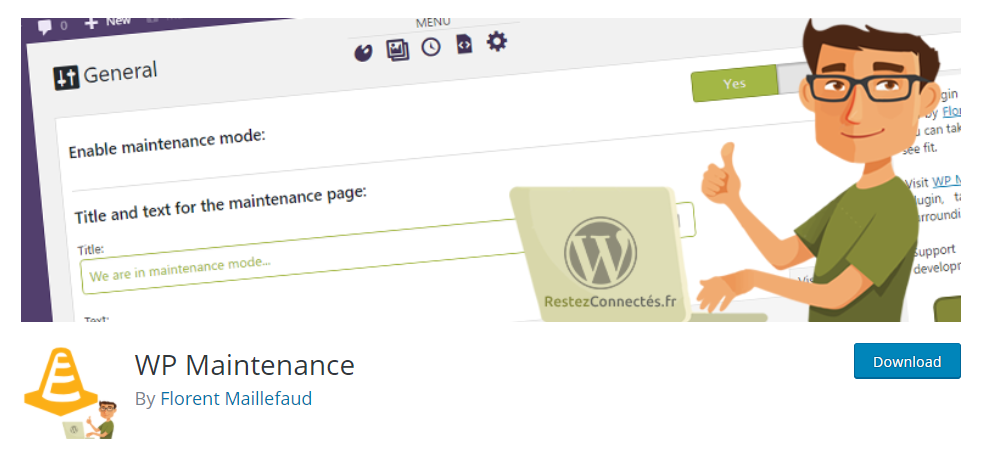 Complementos del modo de mantenimiento de WordPress