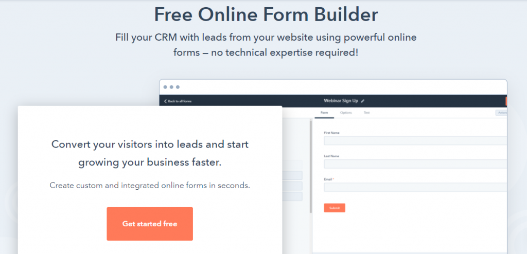 WordPress form oluşturucu eklentileri