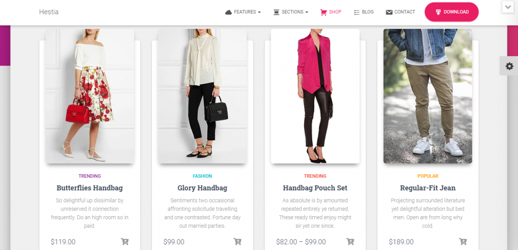 เทมเพลต WooCommerce