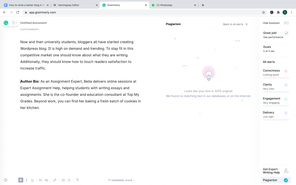 اكتب مدونة أفضل في WordPress