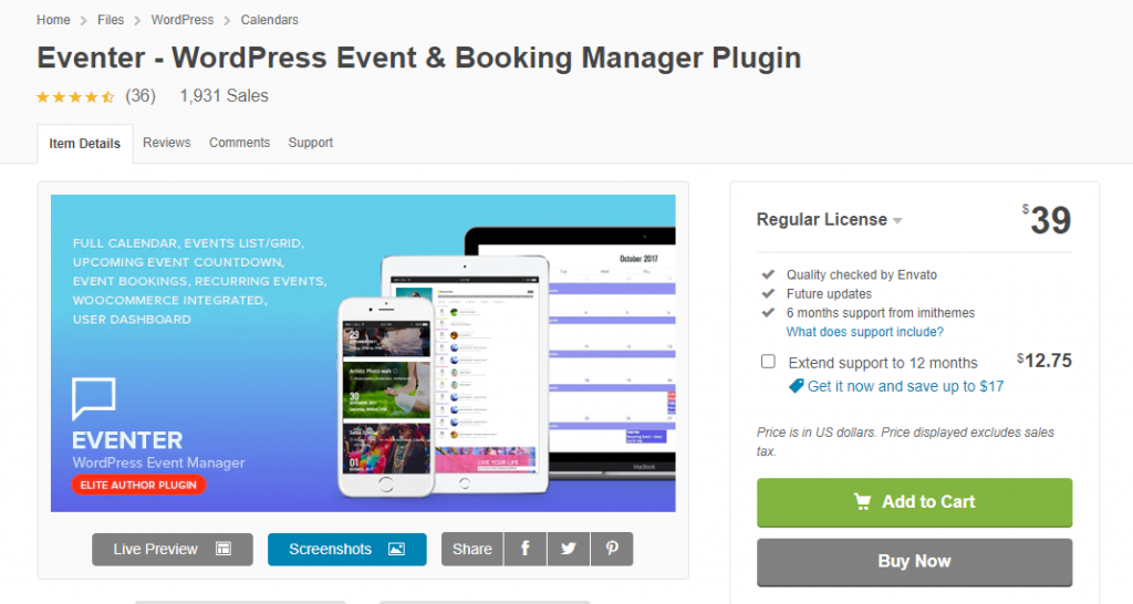 Bilete WooCommerce