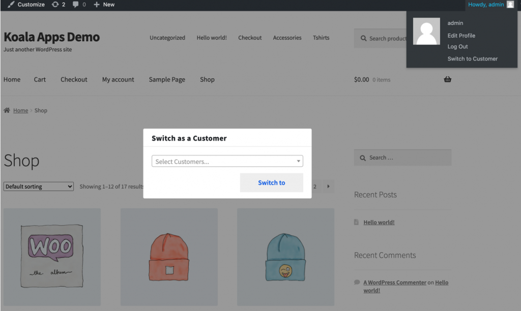 WooCommerceのログインおよび登録プラグイン