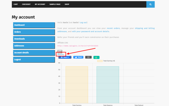 Plugins de parrainage WooCommerce