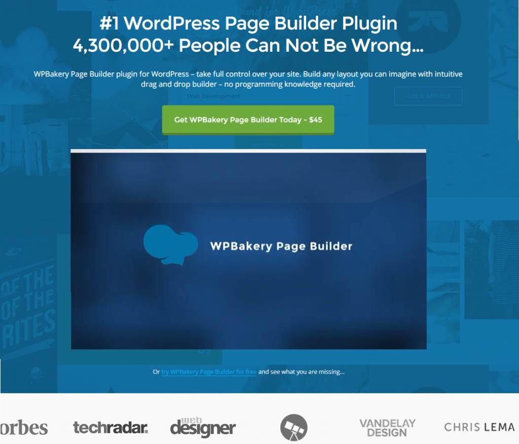 Costruttori di siti Web WordPress