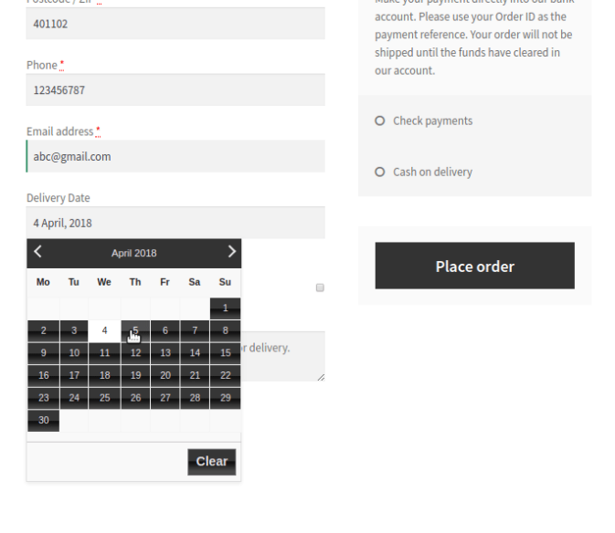 Plugin Tanggal Pengiriman Perkiraan WooCommerce