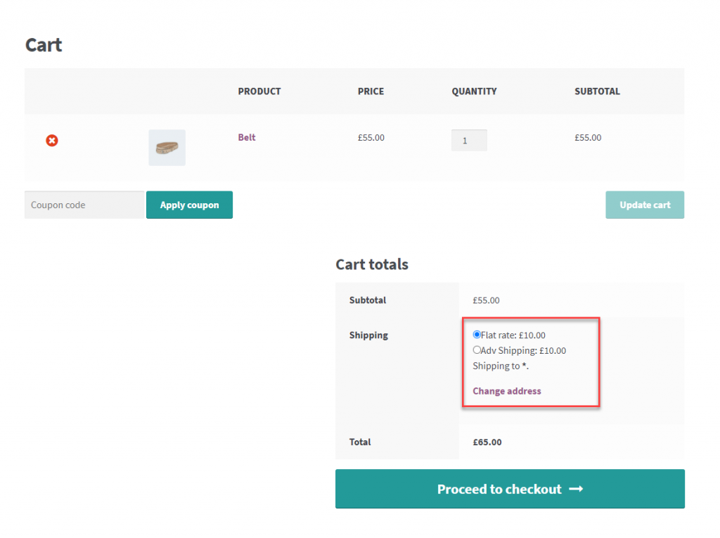 ملحقات حاسبة الشحن WooCommerce