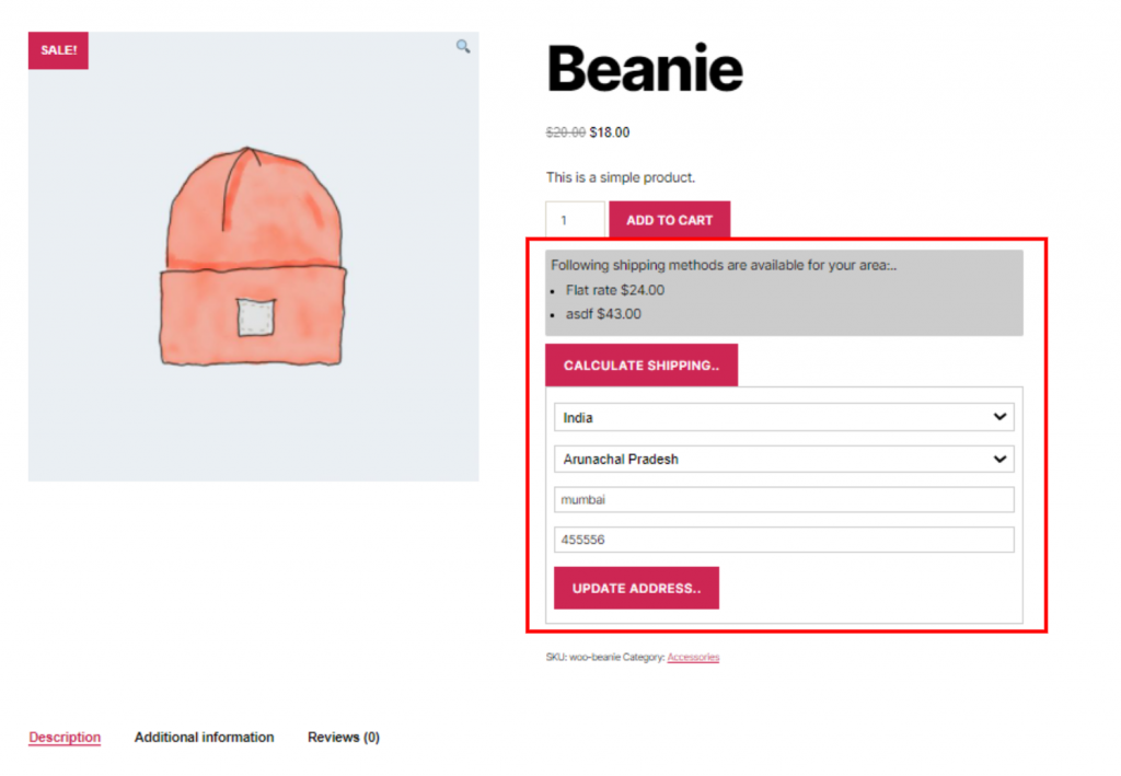 ملحقات حاسبة الشحن WooCommerce