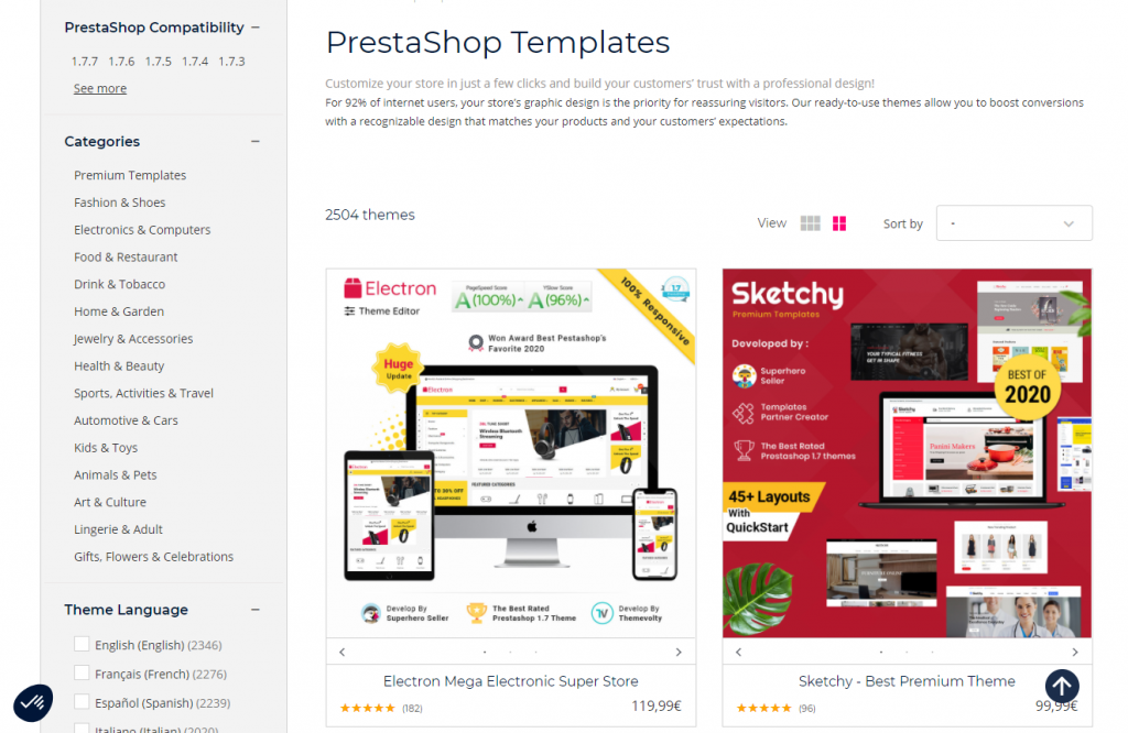 Prestashop 대 WooCommerce