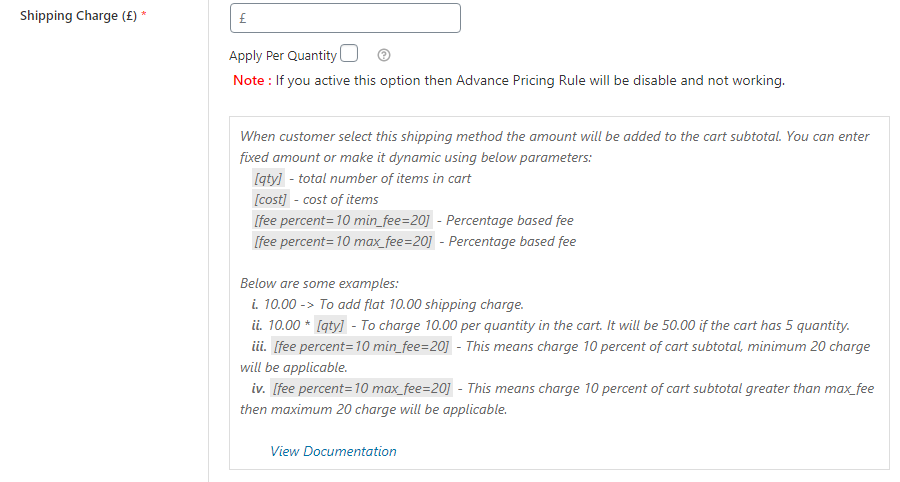 Livrare pe bază de coș WooCommerce