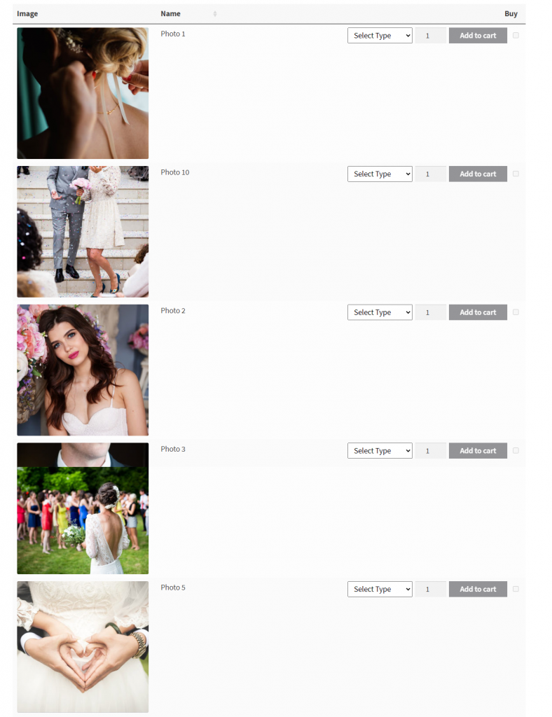 WooCommerce-Fotoseite