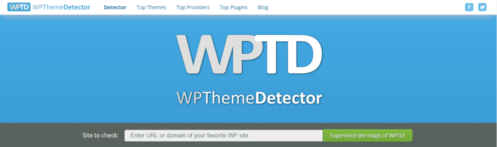 Site-uri cu detector de teme WordPress