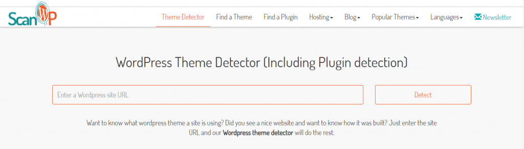 Site-uri cu detector de teme WordPress