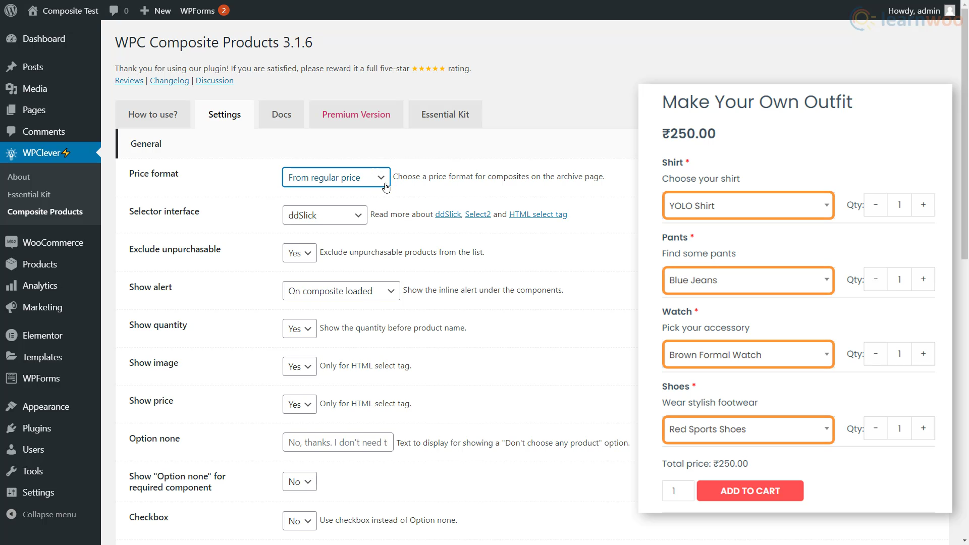WooCommerce 插件的 WPC 复合产品。