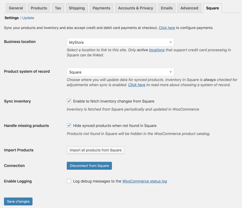 WooCommerce Square 插件