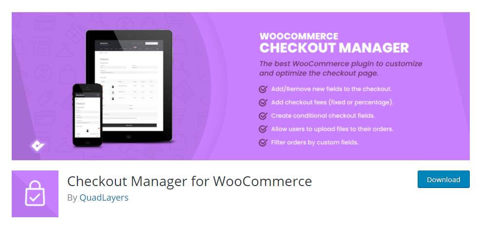 WooCommerceCheckoutManagerプラグイン